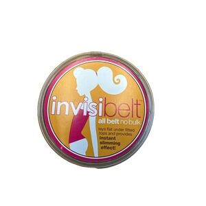 NEW Black All Belt No Bulk Fits Size 0-14 Instant Slimming Lays Flat Noir